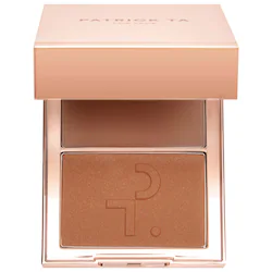 PATRICK TA Major Sculpt Crème Contour & Powder Bronzer Duo Brush