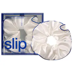 Slip Pure Silk Jumbo Scrunchie in Courtside