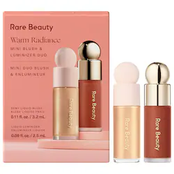 Rare Beauty by Selena Gomez Mini Warm Radiance Blush & Luminizer Duo​ Makeup Gift Set