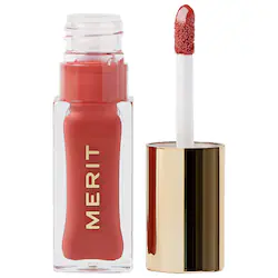 MERIT Shade Slick Hydrating Tinted Lip Oil - Image 2