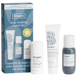 Briogeo Scalp Revival Moisture + Detox + Refresh Minis Kit for Dry, Flaky Scalp Scrub