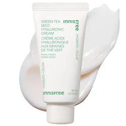 innisfree Green Tea Hyaluronic Acid Korean Hydrating Moisturizer for Skin Barrier Repair Cream - Image 3