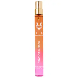 Ellis Brooklyn QUEENS CARAMEL Eau de Parfum Travel Spray with Pink Salt